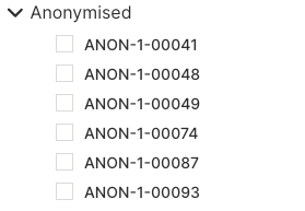 Anonymised Segments